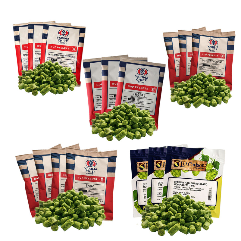 Hops Sampler Pack - European Noble Type    - Toronto Brewing