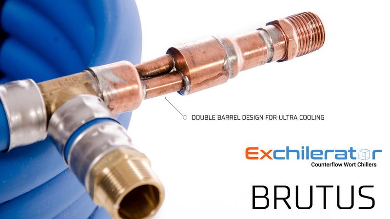 Exchilerator | Brutus Pro Counterflow Wort Chiller    - Toronto Brewing