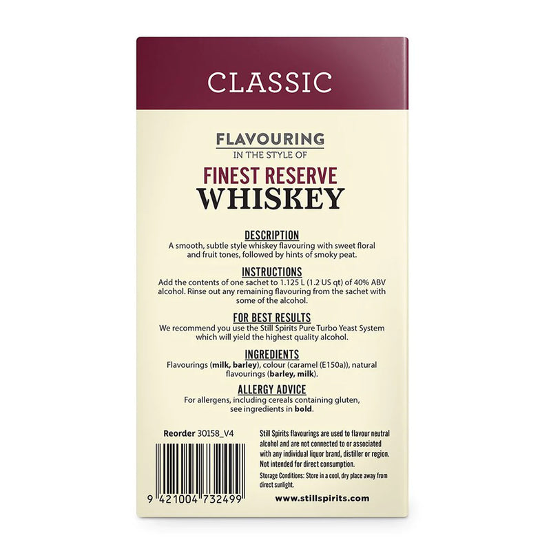 Still Spirits Classic Finest Reserve Whiskey Essence Duplex    - Toronto Brewing