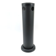 Double Tap Beer Tower - Black Phantom With SS Stealth Bomber NukaTap Faucets    - Toronto Brewing