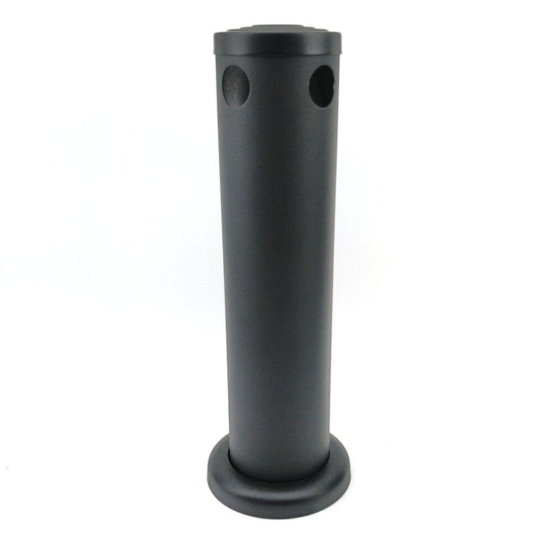 Double Tap Beer Tower - Black Phantom With SS Stealth Bomber NukaTap Faucets    - Toronto Brewing