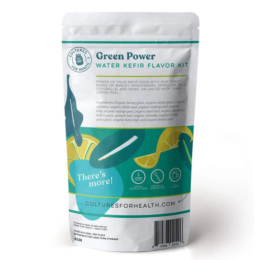 Cultures for Health | Green Power Water Kefir Flavour Kit    - Toronto Brewing