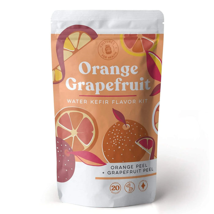 Cultures for Health | Orange Grapefruit Water Kefir Flavour Kit    - Toronto Brewing