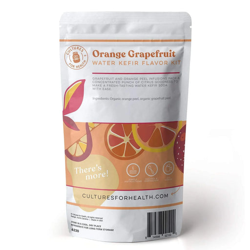Cultures for Health | Orange Grapefruit Water Kefir Flavour Kit    - Toronto Brewing