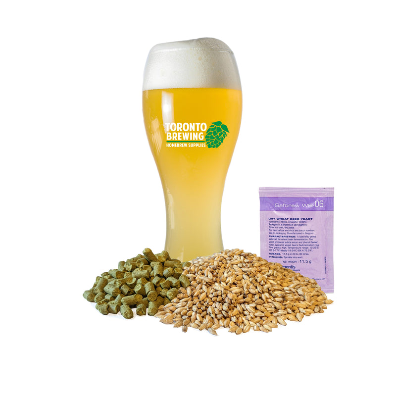 Hefeweizen - Toronto Brewing All-Grain Recipe Kit (5 Gallon/19 Litre)    - Toronto Brewing