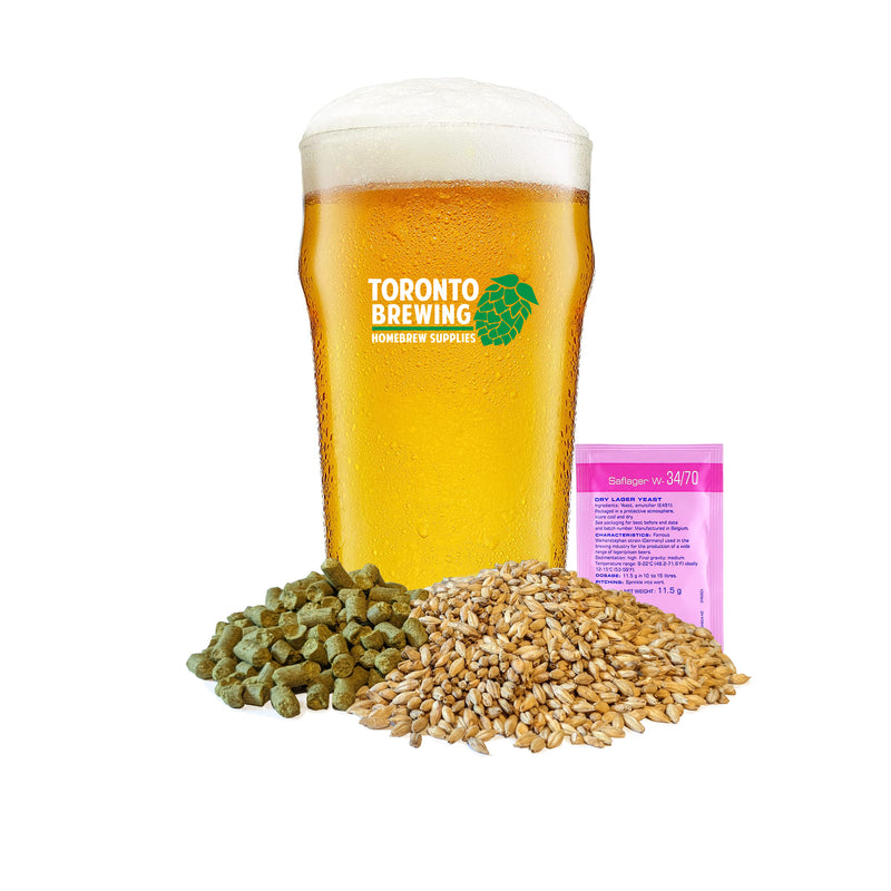 Canadian Lite - Toronto Brewing All-Grain Recipe Kit (5 Gallon/19 Litre)    - Toronto Brewing