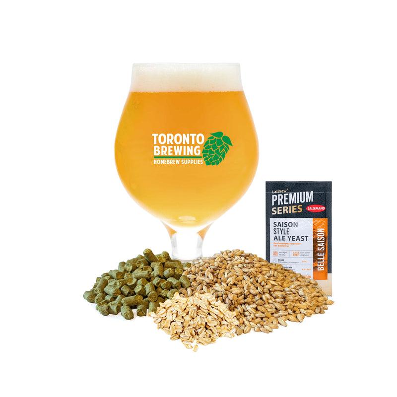 Rye Saison Ale - Toronto Brewing All-Grain Recipe Kit (5 Gallon/19 Litre)    - Toronto Brewing
