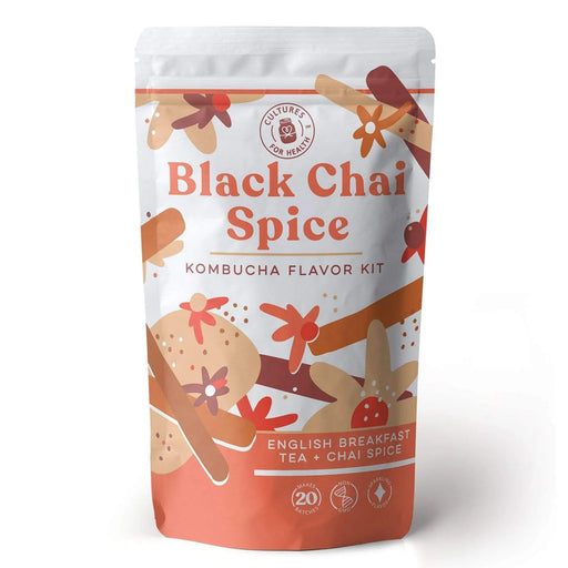 Cultures for Health | Black Chai Spice Kombucha Flavour Kit    - Toronto Brewing