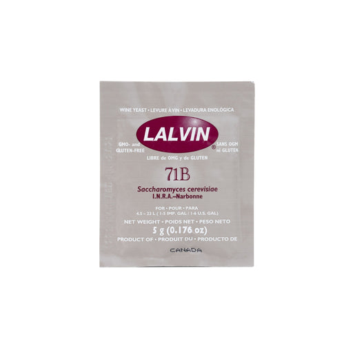 Lalvin | 71B-1122 Narbonne Wine Yeast (5 g)    - Toronto Brewing
