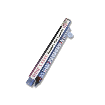 1/2 NPT Brew Thermometer, Non-Adjustable Face