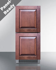 Summit | 15" Wide 2-Drawer All-Refrigerator, ADA Compliant (ADRD15)    - Toronto Brewing