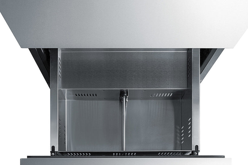 Summit | 24" Wide 2-Drawer All-Refrigerator, ADA Compliant (ADRD24)    - Toronto Brewing