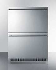 Summit | 24" Wide 2-Drawer All-Refrigerator, ADA Compliant (ADRD24)    - Toronto Brewing