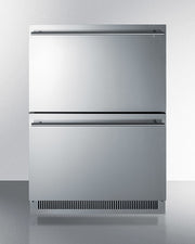 Summit | 24" Wide 2-Drawer All-Refrigerator, ADA Compliant (ADRD24)    - Toronto Brewing