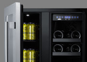 Summit | 24" Wide Built-In Wine/Beverage Center, ADA Compliant (ALFD24WBV)    - Toronto Brewing