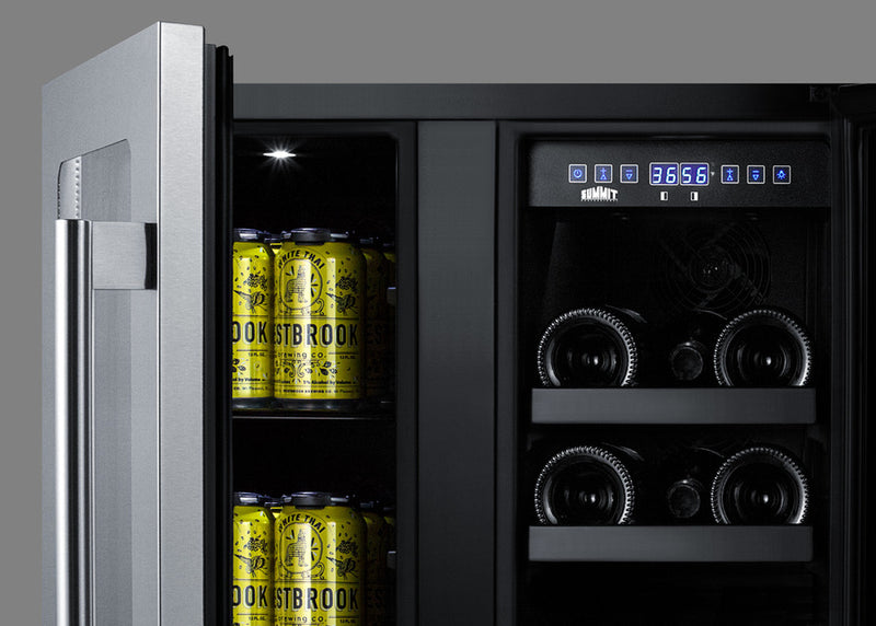 Summit | 24" Wide Built-In Wine/Beverage Center, ADA Compliant (ALFD24WBV)    - Toronto Brewing