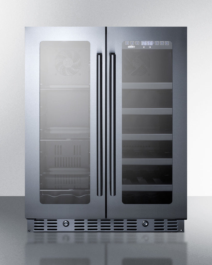 Summit | 24" Wide Built-In Wine/Beverage Center, ADA Compliant (ALFD24WBV)    - Toronto Brewing