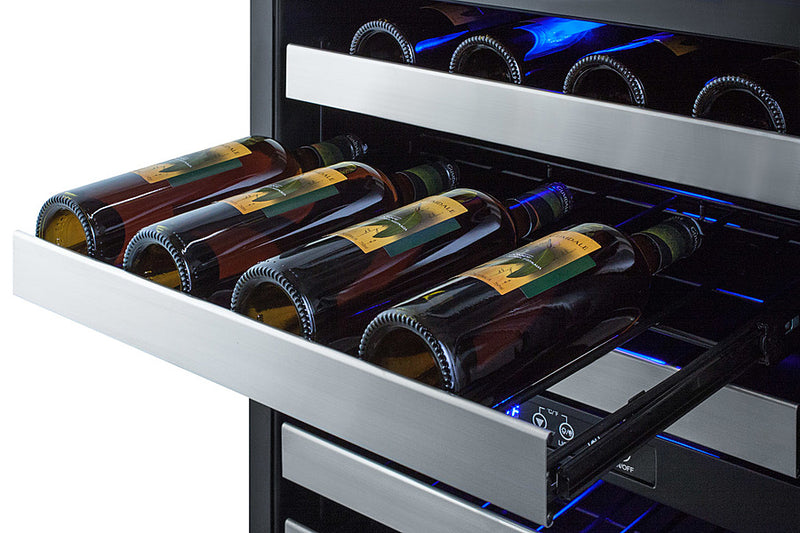 Summit | 24" Wide Built-In Dual Zone Wine Cellar, ADA Compliant (ALWC532)    - Toronto Brewing
