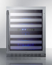 Summit | 24" Wide Built-In Dual Zone Wine Cellar, ADA Compliant (ALWC532)    - Toronto Brewing