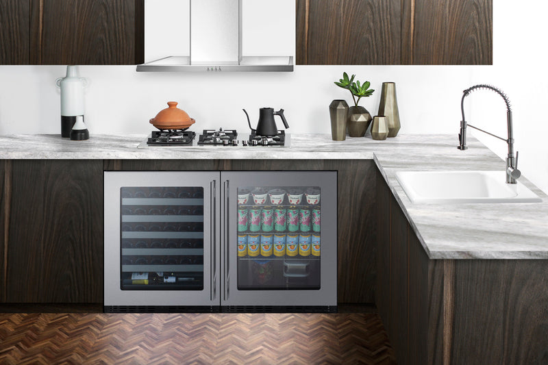 Summit | 24" Wide Built-In Wine Cellar, ADA Compliant (ASDW2412)    - Toronto Brewing