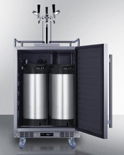 Summit | 5.6 cu. ft. Triple Tap Built-In Outdoor Commercial Beer Kegerator (BC74OSCOMTRIPLE)    - Toronto Brewing