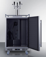 Summit | 5.6 cu. ft. Triple Tap Built-In Outdoor Commercial Beer Kegerator (BC74OSCOMTRIPLE)    - Toronto Brewing
