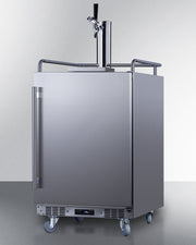 Summit | 5.6 cu. ft. Single Tap Built-In Outdoor Commercial Beer Kegerator (BC74OSCOM)    - Toronto Brewing