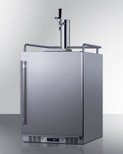 Summit | 5.6 cu. ft. Single Tap Built-In Outdoor Commercial Beer Kegerator (BC74OSCOM)    - Toronto Brewing