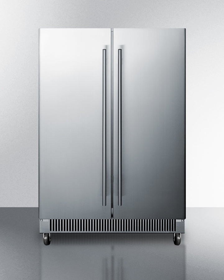 Summit | 24" Wide Built-In Outdoor Wine/Beverage Center (CL66FDOS)    - Toronto Brewing