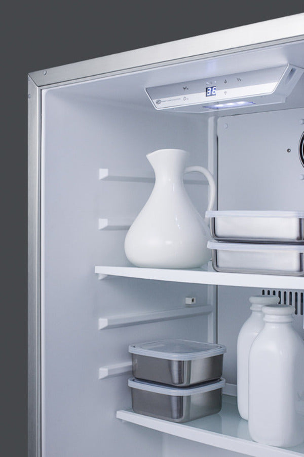 Summit | 24" Wide Built-In Outdoor All-Refrigerator (CL68ROS)    - Toronto Brewing