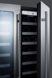 Summit | 24" Wide Built-In Dual Zone Wine Cellar (CLFD24WC)    - Toronto Brewing