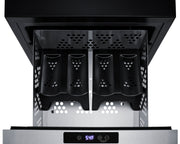 Summit | 18" Wide Built-In Wine and Beverage Cooler Drawer (COOL1D)    - Toronto Brewing