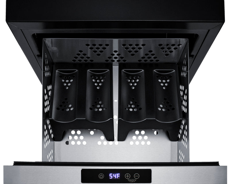 Summit | 18" Wide Built-In Wine and Beverage Cooler Drawer (COOL1D)    - Toronto Brewing