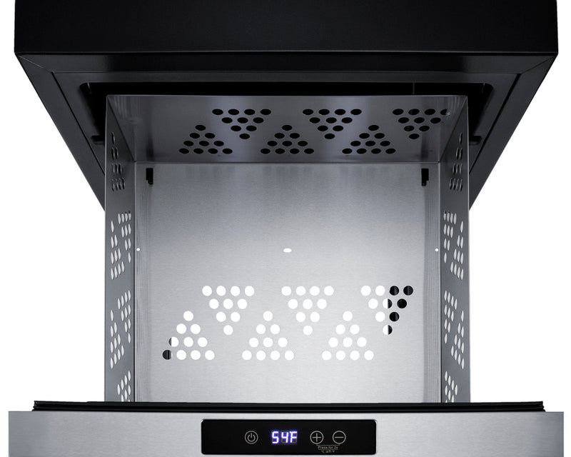 Summit | 18" Wide Built-In Wine and Beverage Cooler Drawer (COOL1D)    - Toronto Brewing