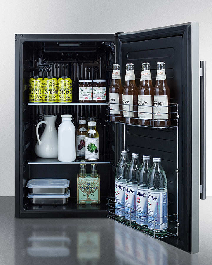 Summit | Shallow Depth Outdoor Built-In All-Refrigerator (SPR196OS)    - Toronto Brewing