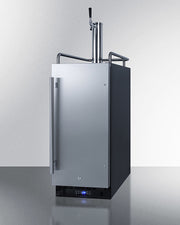 Summit | 2.9 cu. ft. Single Tap Built-In Commercial Kegerator - Stainless Door (SBC15BEER)    - Toronto Brewing