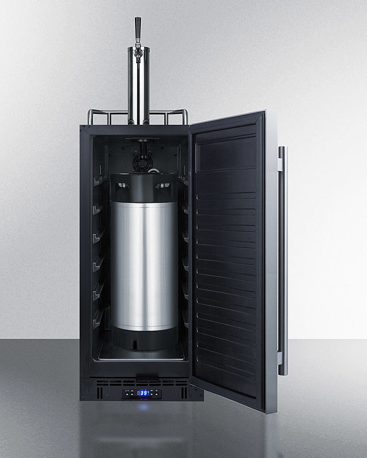 Summit | 2.9 cu. ft. Built-In Cold Brew Coffee Kegerator (SBC15CF)    - Toronto Brewing