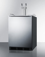 Summit | 5.5 cu. ft. Dual Tap Built-In Kegerator - ADA Compliant (SBC58BLBIADA)    - Toronto Brewing