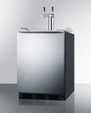 Summit | 5.5 cu. ft. Dual Tap Built-In Cold Brew Coffee Kegerator (SBC58BLBIADACFTWIN)    - Toronto Brewing