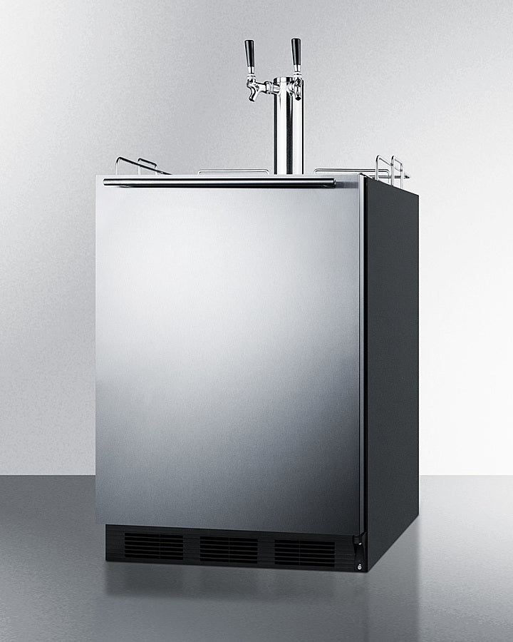 Summit | 5.5 cu. ft. Dual Tap Built-In Cold Brew Coffee Kegerator (SBC58BLBIADACFTWIN)    - Toronto Brewing