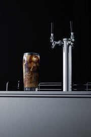 Summit | 5.5 cu. ft. Dual Tap Built-In Cold Brew Coffee Kegerator (SBC58BLBIADACFTWIN)    - Toronto Brewing
