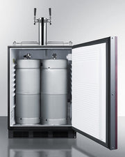 Summit | 5.5 cu. ft. Dual Tap Built-In Low Profile Kegerator - Panel Ready Door (SBC58BLBIADAIF)    - Toronto Brewing