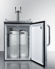 Summit | 5.6 cu. ft. Dual Tap Built-In Kegerator (SBC635MBIDPLTWIN)    - Toronto Brewing