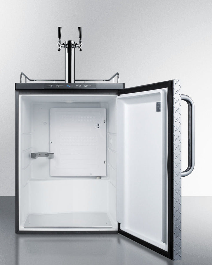 Summit | 5.6 cu. ft. Dual Tap Built-In Kegerator (SBC635MBIDPLTWIN)    - Toronto Brewing