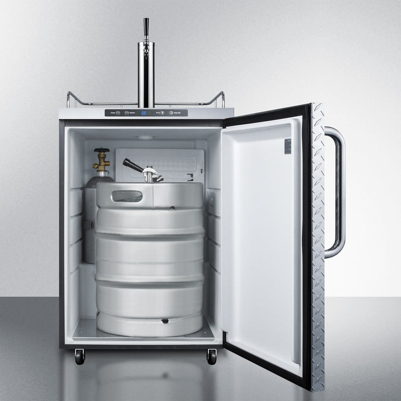 Summit | 5.6 cu. ft. Single Tap Outdoor Kegerator (SBC635MOSDPL)    - Toronto Brewing