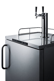 Summit | 5.6 cu. ft. Dual Tap Outdoor Commercial Kegerator (SBC635MOS7TWIN)    - Toronto Brewing
