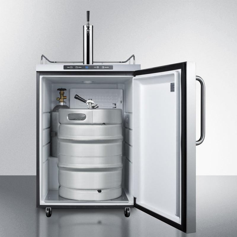 Summit | 5.6 cu. ft. Single Tap Outdoor Kegerator (SBC635MOS)    - Toronto Brewing
