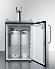 Summit | 24" Wide Dual Tap Built-In Commercial Kegerator (SBC635MBI7SSTWIN)    - Toronto Brewing