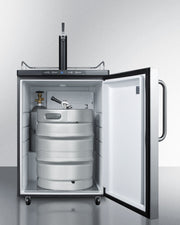 Summit | 5.6 cu. ft Single Tap Kegerator with Digital Thermostat (SBC635MSSTB)    - Toronto Brewing