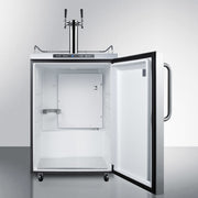 Summit | 5.6 cu. ft. Dual Tap Outdoor Commercial Kegerator (SBC635MOS7TWIN)    - Toronto Brewing